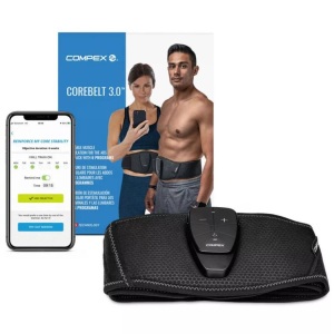 Compex, COMPEX Corebelt 3.0 S/M Massagegerät Schwarz, compex - COREBELT 3.0 Muskelstimulationsgürtel, M