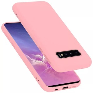 Cadorabo, Hülle für Samsung Galaxy S10 4G TPU Silikon Liquid, Cadorabo - Hülle für Samsung Galaxy S10 4G TPU Silikon Liquid, Rosa