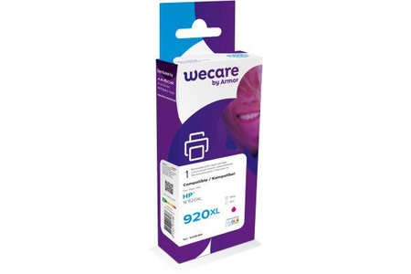 WECARE, WECARE Tinte 920XL rebuilt magenta CD973AEWE zu HP OfficeJet 6500 12ml, WECARE Tinte 920XL rebuilt magenta CD973AEWE zu HP OfficeJet 6500 12ml