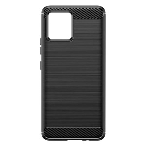 Avizar, Carbon Hülle Motorola Moto G72, Avizar - Carbon Hülle Motorola Moto G72, Schwarz