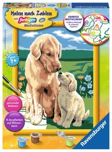 Ravensburger Verlag, Ravensburger Verlag Malen nach Zahlen: Serie D - Mutterliebe, Malen nach Zahlen: Serie D ? Mutterliebe