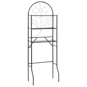 Diverse Hardware, Badezimmerregal Schwarz 60 x 33 x 174 cm, vidaXL Toilettenregal Schwarz 60x33x174 cm