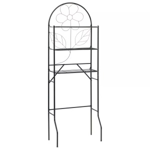Diverse Hardware, Badezimmerregal Schwarz 60 x 33 x 174 cm, vidaXL Toilettenregal Schwarz 60x33x174 cm