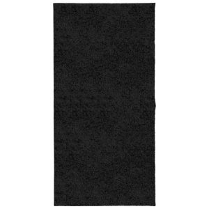 vidaXL, vidaXL Shaggy-Teppich PAMPLONA Hochflor Modern Schwarz 100x200 cm