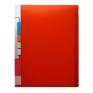 Kolma, Kolma Sichtbuch Easy A4 KolmaFlex Orange, Kolma Sichtbuch, Easy, A4, rot, 20 Taschen, 03.752.04