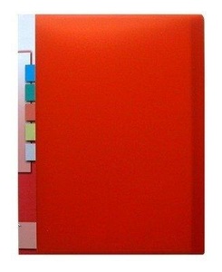 Kolma, Kolma Sichtbuch Easy A4 KolmaFlex Orange, Kolma Sichtbuch, Easy, A4, rot, 20 Taschen, 03.752.04