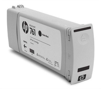 Hp, HP 761 Mattschwarz DesignJet Druckerpatrone, 775 ml, Hewlett Packard Tintenpatrone, matt-schwarz, No.761, CM997A, (775 ml)