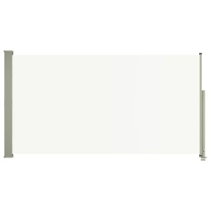 vidaXL, vidaXL Seitenmarkise Ausziehbar 160x300 cm Creme, vidaXL Seitenmarkise Ausziehbar 160x300 cm Creme