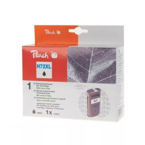 Peach, Peach Tintenpatrone grau kompatibel zu HP No. 72, C9374A, Peach HP 72 XLGY Druckerpatrone XL gy ersetzt HP No. 72XL GY, C9374A für z.B. HP DesignJet T 1100 24 Inch, HP DesignJet T 1100 44 Inch