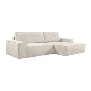 Pascal Morabito, Ecksofa mit Schlaffunktion Kord Ecke rechts AMELIA von Ecksofa mit Schlaffunktion Kord Ecke rechts AMELIA von PASCAL MORABITO