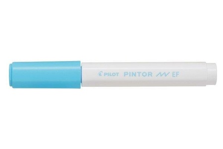 Pilot, PILOT Marker Pintor 0.7mm SW-PT-EF-PL pastell blau