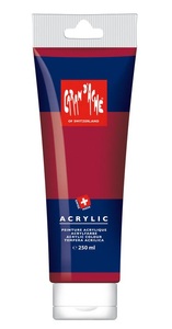 Caran d'ache, CARAN D'ACHE Acrylfarbe 250ml 2810.080 karmin, Caran d'Ache Acrylfarbe, karmin, 2810.080, (250ml)