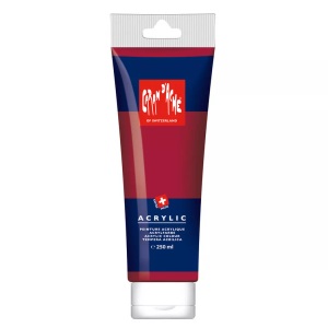 Caran d'ache, CARAN D'ACHE Acrylfarbe 250ml 2810.080 karmin, Caran d'Ache Acrylfarbe, karmin, 2810.080, (250ml)