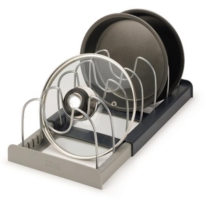 Joseph joseph, Joseph Joseph - DrawerStore™ Erweiterbarer Organizer für Kochgeschirr - Grau, Joseph Joseph DrawerStore Erweiterbarer Kochgeschirr-Organizer grau