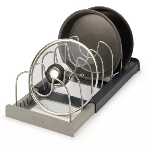 Joseph joseph, Joseph Joseph - DrawerStore™ Erweiterbarer Organizer für Kochgeschirr - Grau, Joseph Joseph DrawerStore Erweiterbarer Kochgeschirr-Organizer grau