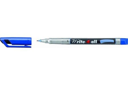 Stabilo, STABILO Write-4-all permanent SF 166/41 blau, Stabilo Write-4-all-Pen, Permanentmarker, SF, blau, 166/41