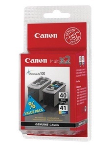 Canon, Canon Multipack Pg40/cl41 Tintenpatrone, Canon Tintenpatrone, farbig/schwarz, PG-40/CL-41, 0615B036