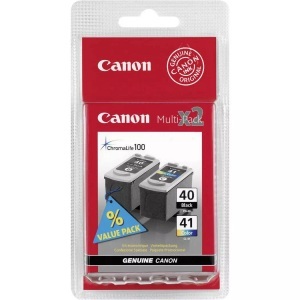 Canon, Canon Multipack Pg40/cl41 Tintenpatrone, Canon Tintenpatrone, farbig/schwarz, PG-40/CL-41, 0615B036