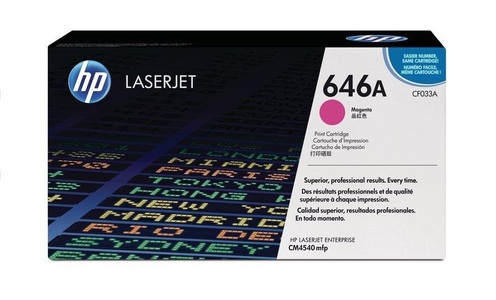Hp, Original Tonerpatrone magenta HP No. 646, CF033A, Hewlett Packard Toner, rot, No.646A, CF033A, (12'500 Seiten)