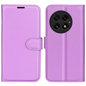 Cover-Discount, Cover-Discount - OnePlus 13 Leder Etui Hülle, Violett