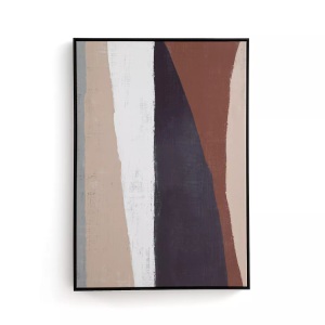 LA REDOUTE INTERIEURS, Bild Sculptural auf Leinwand Bild Sculptural auf Leinwand, La Redoute Intérieurs - Bild Sculptural auf Leinwand, One Size, Multicolor