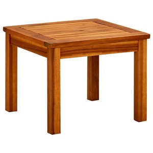 vidaXL, vidaXL Garten-Couchtisch 45x45x36 cm Massivholz Akazie, vidaXL Garten-Couchtisch 45x45x36 cm Massivholz Akazie