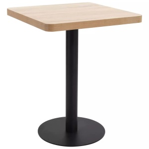 Diverse Hardware, Bistrotisch Hellbraun 60x60 cm MDF, vidaXL Bistrotisch Hellbraun 60x60 cm MDF