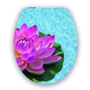 Diaqua, DiAqua WC-Sitz Brillant Slow-Mo. Lotus, diaqua Brillant Lotus WC-Sitz