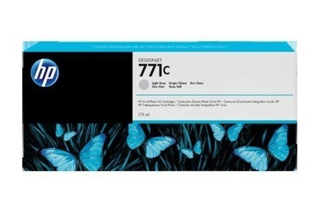 Hewlett-Packard, Hewlett-Packard HP Tinte Nr. 771C (B6Y14A) Light, Hewlett Packard Tintenpatrone, hell-grau, No.771C, B6Y14A, (775ml)