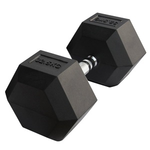 Gladiatorfit, GladiatorFit Sechseckige Hantel aus Gummi Hanteln, GladiatorFit - Sechseckige Hantel 