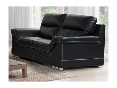 Vente-unique, Ledersofa 2Sitzer MONIKA Büffelleder Ledersofa 2Sitzer MONIKA Büffelleder