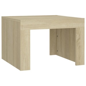 vidaXL, vidaXL Couchtisch Sonoma-Eiche 50x50x35 cm Spanplatte