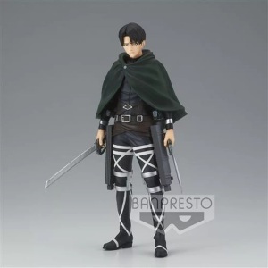 BANPRESTO, Statische Figur - Attack on Titan - Levi Ackermann, Banpresto - 18813 Attack On Titan The Final Season Levi (variant Color Ver.) Statua 16cm
