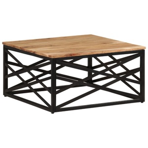vidaXL, vidaXL Couchtisch 68x68x35 cm Massivholz Akazie, 