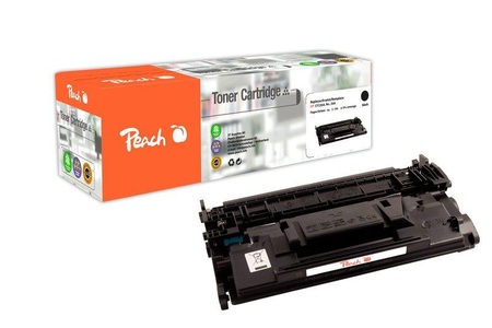 Peach, Peach Tonermodul schwarz kompatibel zu HP 26X, CF226X, Peach HP 26 X Toner XL bk ersetzt HP No. 26X, CF226X für z.B. HP LaserJet Pro M 402 d, HP LaserJet Pro M 402 dn, HP LaserJet Pro M 402 dw
