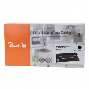 Peach, Peach Tonermodul schwarz kompatibel zu HP 26X, CF226X, Peach HP 26 X Toner XL bk ersetzt HP No. 26X, CF226X für z.B. HP LaserJet Pro M 402 d, HP LaserJet Pro M 402 dn, HP LaserJet Pro M 402 dw