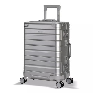 Eminent Gold, Eminent Gold - Athens Handgepäck Koffer 4 Rollen Aluminium, 55 CM, Silber, Eminent Gold - Athens Handgepäck Koffer 4 Rollen Aluminium, 55 CM, Silber