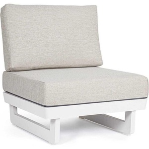 mutoni lifestyle, Modularer Gartenstuhl Infinity weiss, Modularer Gartenstuhl Infinity weiss