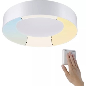 Paulmann, Paulmann HomeSpa Casca LED-Deckenleuchte, Ø 40 cm, Paulmann Deckenleuchte »CASCA HomeSPA«, 1 flammig