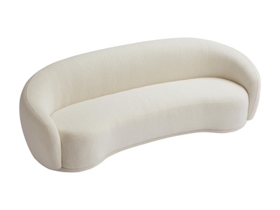 Pascal Morabito, Sofa 3-Sitzer - Bouclé-Stoff - Beige - BOVANA von Pascal Morabito Sofa 3-Sitzer - Bouclé-Stoff - Beige - BOVANA von Pascal Morabito