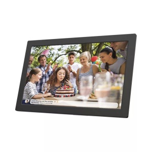 DENVER®, DENVER Digitaler Bilderrahmen mit WLAN (2,4/5 GHz), FRAMEO, IPS-Touchdisplay (21,5