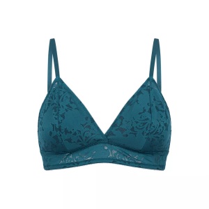 Schiesser, BH b?gelfrei herausnehmbare Pads petrol - Modern Lace 85A, BH bügelfrei herausnehmbare Pads petrol - Modern Lace 85A