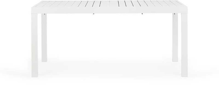 mutoni Garten Deluxe, Gartentisch Hilde ausziehbar 160-240x90 LD30 weiss, Gartentisch Hilde ausziehbar 160-240x90 LD30 weiss