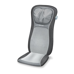 BEURER, Shiatsu-Sitzauflage MG 260 , Massagekissen, Beurer MG 260 Shiatsu-Sitzauflage Schwarz