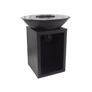 Vente-unique, BBQ Plancha-Grill und Feuerschale - Holzkohle und Holz - mit Aufbewahrungselement - 80 x 80 x 96 cm - - IGNOS BBQ Plancha-Grill und Feuerschale - Holzkohle und Holz - mit Aufbewahrungselement - 80 x 80 x 96 cm - - IGNOS, Vente-unique - BBQ Plancha-Grill und Feuerschale - Holzkohle und Holz - mit Aufbewahrungselement - 80 x 80 x 96 cm - - IGNOS, One Size, Schwarz