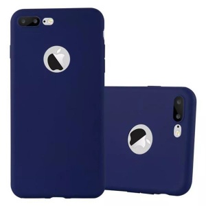 Cadorabo, Hülle für Apple iPhone 7 PLUS 7S PLUS 8 PLUS TPU Silikon Candy, Cadorabo - Hülle für Apple iPhone 7 PLUS 7S 8 TPU Silikon Candy, Dunkelblau
