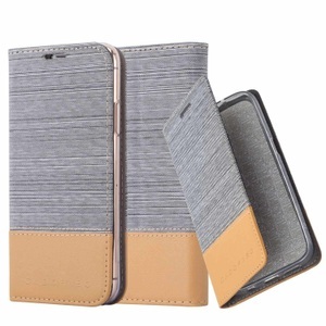 Cadorabo, Hülle für Apple iPhone 13 PRO MAX Magnetverschluss, Kartenfach, Cadorabo - Hülle für Apple iPhone 13 PRO MAX Magnetverschluss, Kartenfach, Mediumgrau