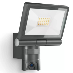 Steinel, STEINEL XLED Cam 1 Kamerastrahler Freisprechanlage, Steinel IP-Überwachungskamera mit LED-Scheinwerfer XLED CAM1 S ANT, HD (720p), App