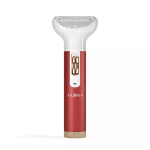 Ailoria, Ailoria - EVAPORE Körperrasierer mit verschiedenen Aufsätzen (USB) - Dunkelrot und Roségold