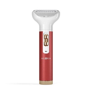 Ailoria, Ailoria - EVAPORE Körperrasierer mit verschiedenen Aufsätzen (USB) - Dunkelrot und Roségold